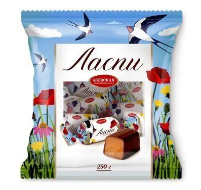 Конфеты помадные глазированные Ласпи 6 уп. по 250 г. - купить с ...