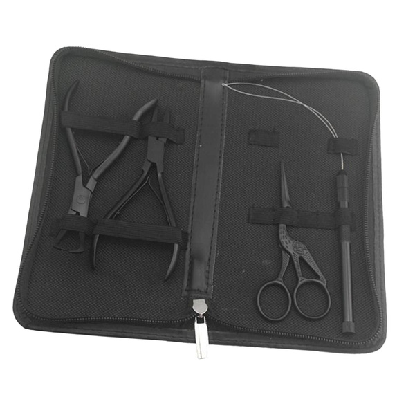 набор профессиональных инструментов для наращивания волос как описать ...