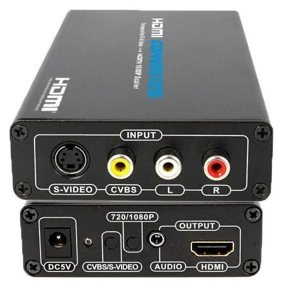 Конвертер переходник преобразователь адаптер из RCA (AV) в HDMI ...