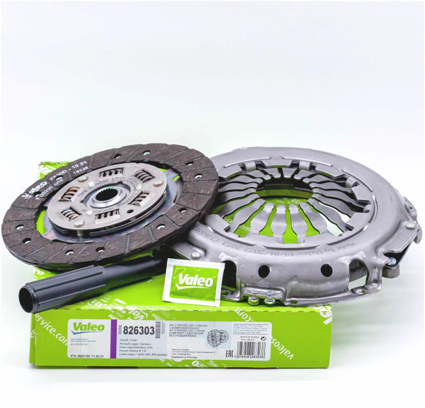 826303 Комплект сцепления Clio,Megane (VALEO) - Valeo арт. 826303 ...