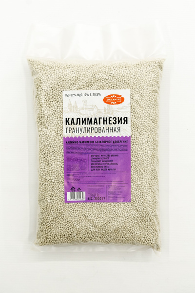 Калимагнезия калийно-магниевое безхлорное удобрение 3кг, ORGAMIN ...