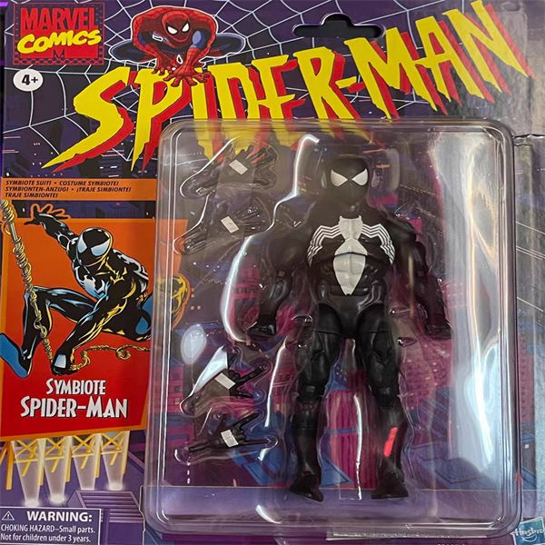 Marvel Legends серии Человек-паук 6-дюймовый симбиот Человек-паук ...