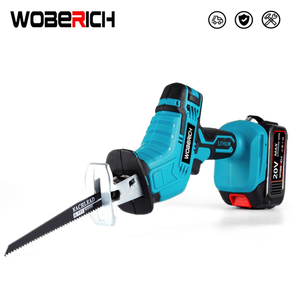Беспроводная сабельная пила, 1 АКБ многофункциональная ручная пила для ...