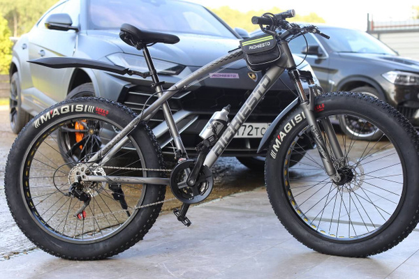 Велосипед Фэтбайк Fatbike Richiesto 26" Вездеход на широких колесах На ...