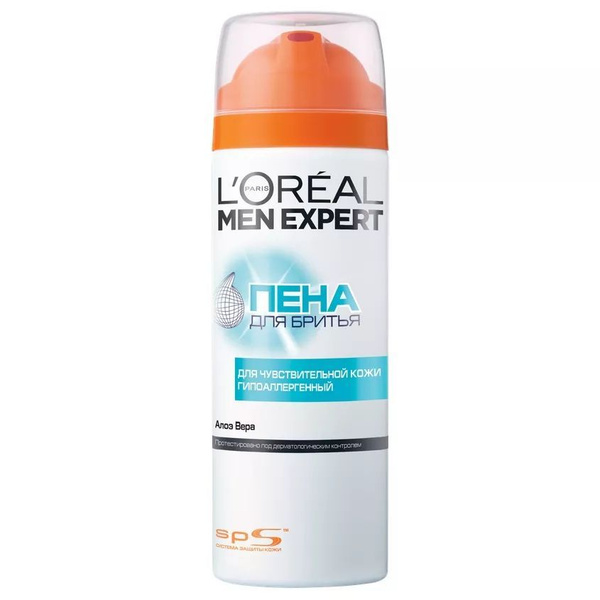 L'Oreal Men Expert Пена для бритья для чувствительной кожи ...