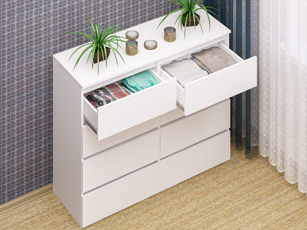 Комод ЛИОН СКМ 23, 120x42x93 см, 8 ящ. - купить по выгодной цене в ...