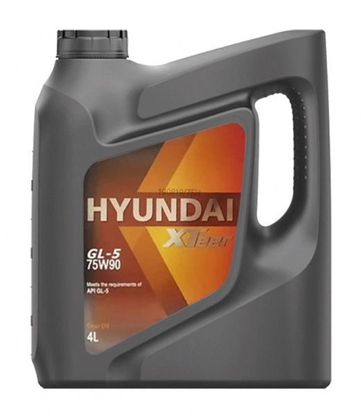Масло трансмиссионное Hyundai Xteer Gear Oil-5 75W-90, 4L - купить по ...