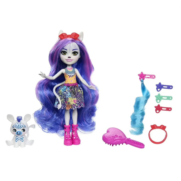 Enchantimals Deluxe Glam Party Zemirah Zebra & Grainy - Энчантималс ...