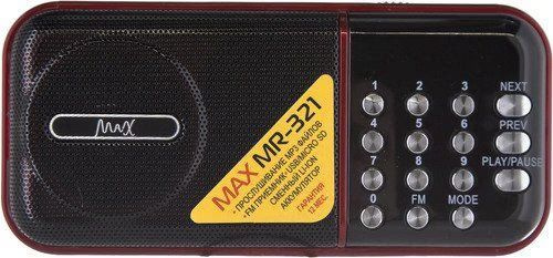 Радиоприемник Max mr-321 купить по низкой цене с доставкой в интернет ...