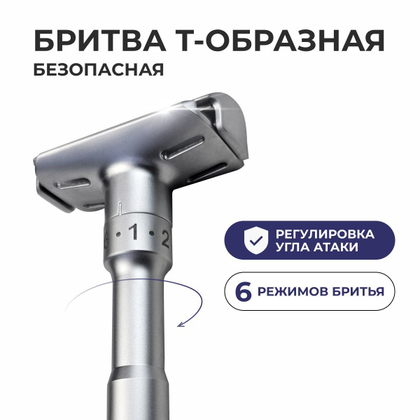 Бритва ViViТренд Т образная, бритвенный станок для мужчин - купить с ...