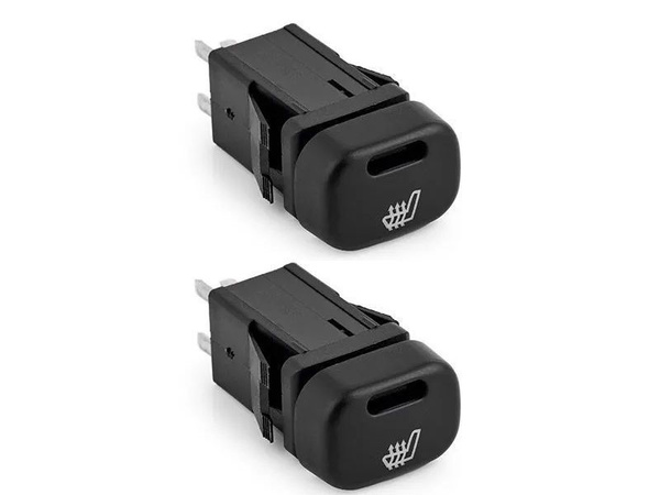 Кнопка обогрева сидений ВАЗ-2113-2115, 2123 Шевроле Нива, комплект 2 шт ...