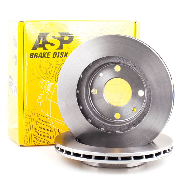  диски передние R13 вентилируемые ASP комплект 2шт для ВАЗ .