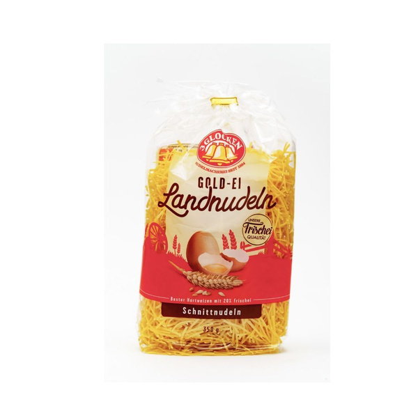 Макаронные изделия 3 Glocken лапша мелкая, 350г (1 шт) - купить с ...