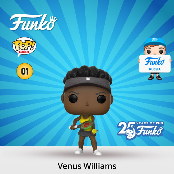 Pop! Tennis 09 Venus Williams – Exklusive Vinyl-Figur Für Sammler