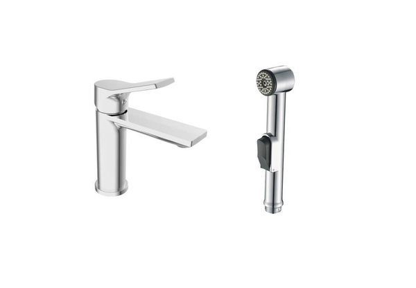 ESKO. Смеситель для умывальника с гигиеническим душем / смеситель на ...