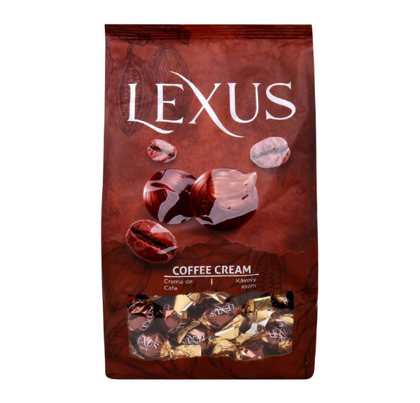 Конфеты с молочным шоколадом и кофейным кремом LEXUS - купить с ...
