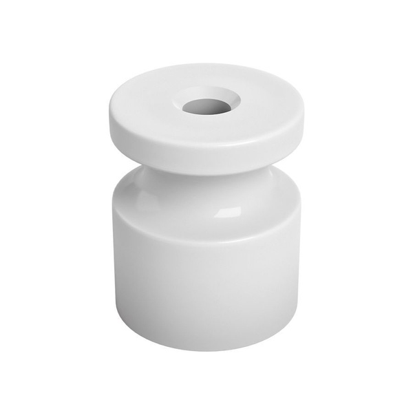 Изолятор ретро для открытой проводки пластиковый белый - купить по ...