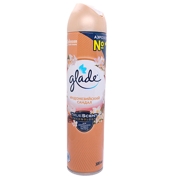 Glade Освежитель воздуха Индонезийский сандал, 300 мл - купить с ...