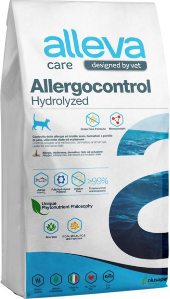 Корм Alleva Care Allergocontrol для кошек, диетический, при аллергии ...