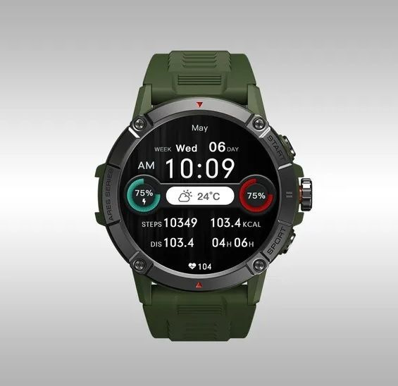 Купить смарт-часы Zeblaze ARES 3, экран 1.52" - купить по низким ценам ...