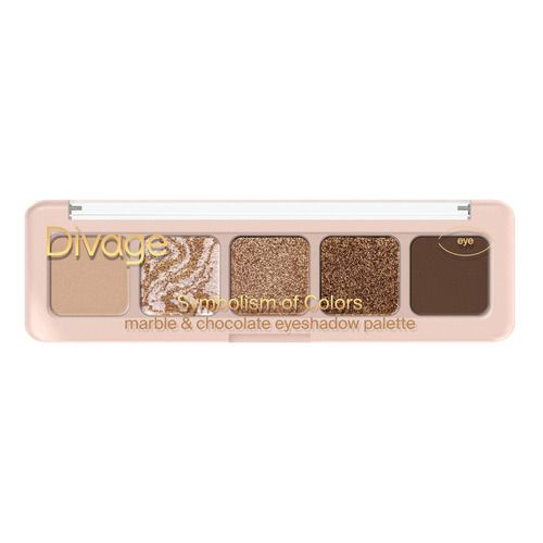 DIVAGE / Symbolism of Colors Палетка теней для век, Marble&Chocolate ...