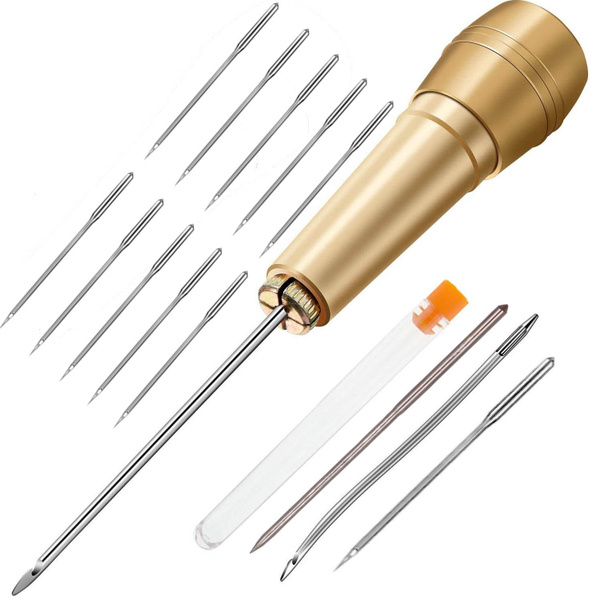 Комплект для ремонта кожи, Набор конусов для шитья кожи, Четыре типа ...