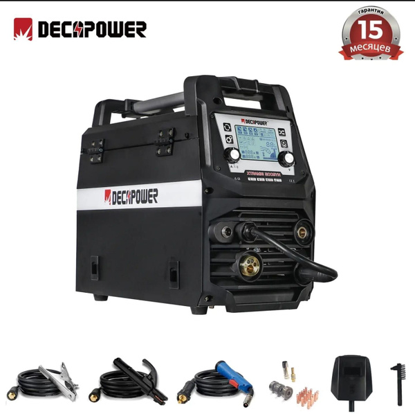Decapower XTRAMIG 200 SD (Pack1) Инверторный Сварочный Полуавтомат с ...