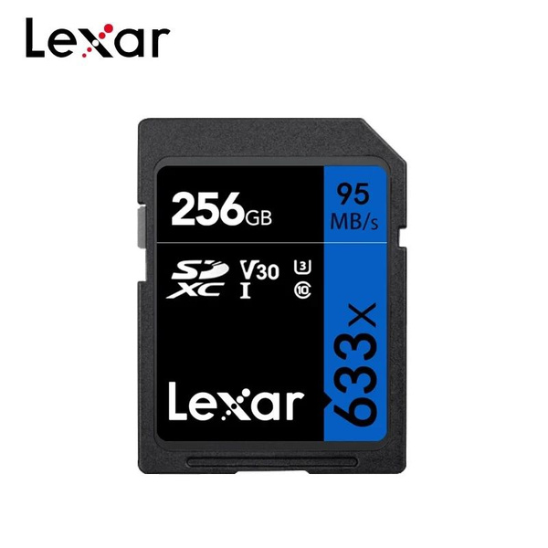Карта памяти Lexar 256 ГБ (Lexar 633X SD) - купить с доставкой по ...