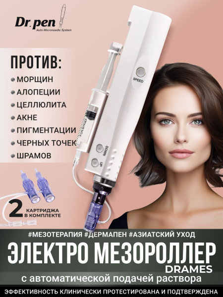 Мезотерапия Электрический мезороллер / Аппарат для фракционной ...