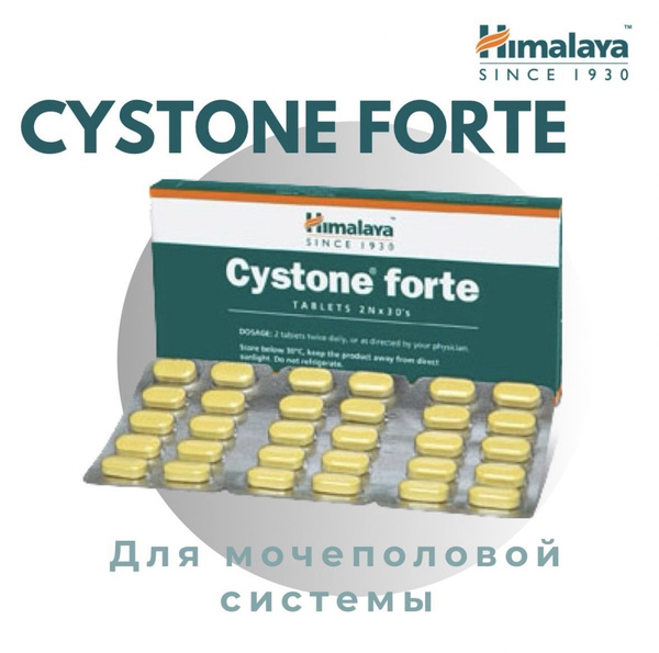 Экстракт растений Цистон (Cystone Forte) Himalaya / 60 таблеток ...
