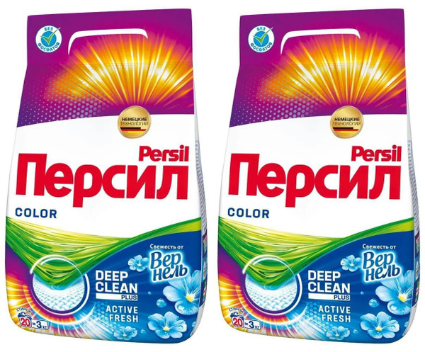 Персил Стиральный порошок 3000 г 20 стирок Для деликатных тканей, Для ...