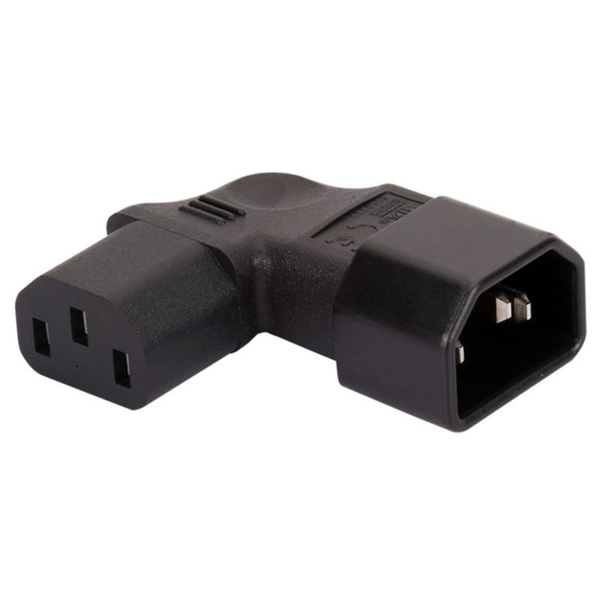 Переходник IEC 320 C14 папа на IEC320 C13/C5/C7 мама 3-контактный ...