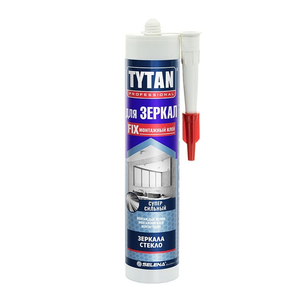Монтажный клей Tytan Professional ТИТАН Для Зеркал (310мл) бежевый ...