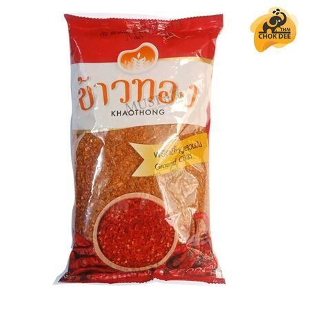 Тайский перец Чили Khaotong сушеный молотый с семенами 500 г / Thai ...