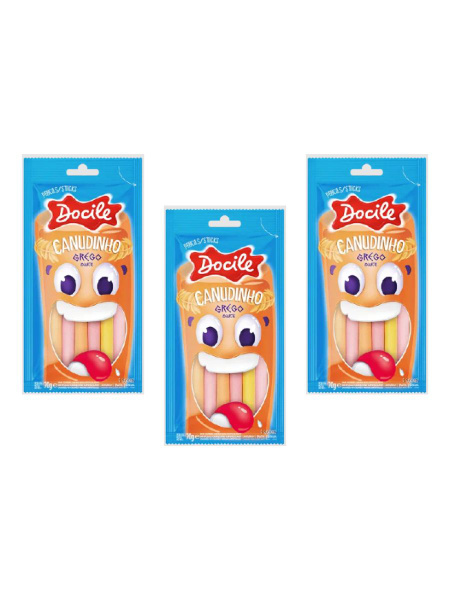 Мармелад Docile Greeek Yogurt Pencil карандаши 70гр x 3шт - купить с ...