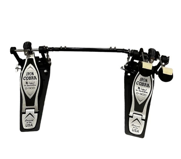 Педаль двойная Кардан для бас барабана IRON COBRA - купить с доставкой ...