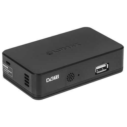ТВ-ресивер Rombica Приставка для цифрового ТВ Lumax DV1120HD черный ...