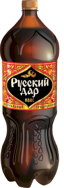 Квас Русский Дар ферментированный, 2 л - купить с доставкой по выгодным ...