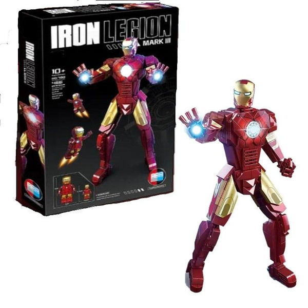 Конструктор Железный человек Марк 3 / Iron man Mark 3 / 446 деталей ...
