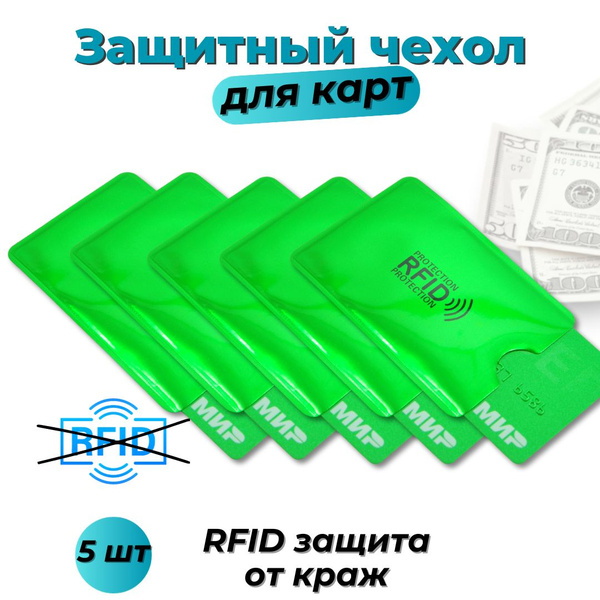Характеристики Картхолдер с RFID защитой , чехол для банковской карты ...