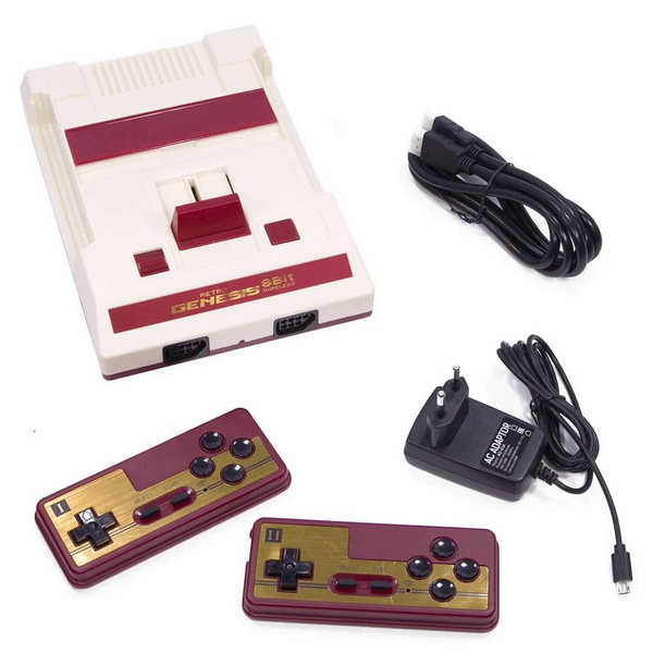 Игровая приставка Retro Genesis 8 Bit HD Classic + 300 игр, бежевый ...