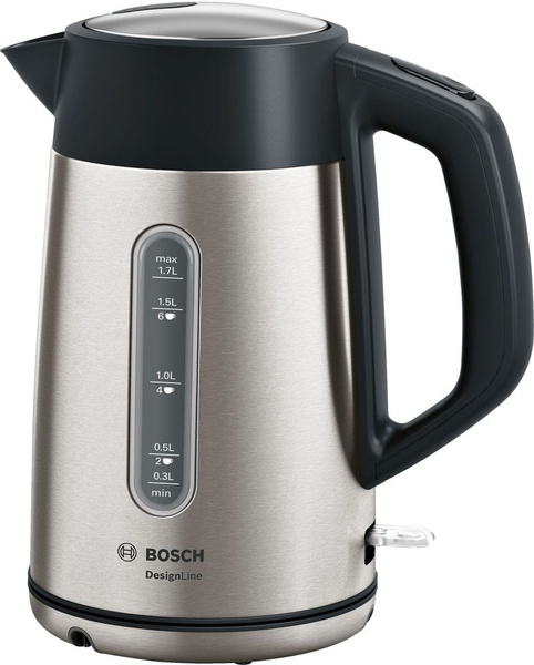 Купить электрический чайник Bosch TWK4P440, Металл/пластик по низкой ...