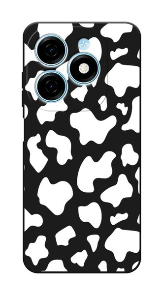 Матовый силиконовый чехол на Tecno Spark 20 / Текно Спарк 20 Пятна ...