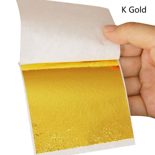 100 листов бумаги из золотой фольги-K gold - купить с доставкой по ...