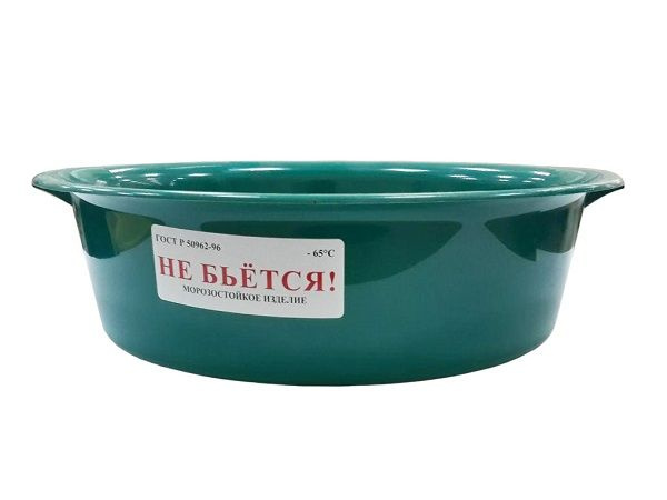 Таз 15,0 л для пищевых продуктов бирюзовый жесткий - купить по низкой ...