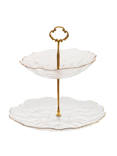 Фруктовница ярусная Remecoclub, стеклянная - купить с доставкой по ...