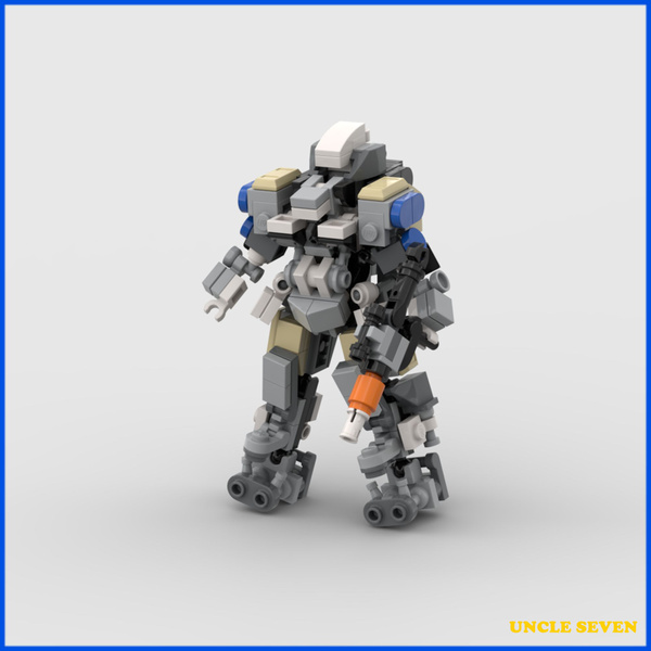 Комплект деталей строительного блока MOC Экзоскелет Пехота II ...