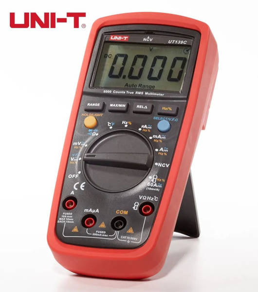 Мультиметр UT139C UNI-T оригинал автомат емкость температура частота ...