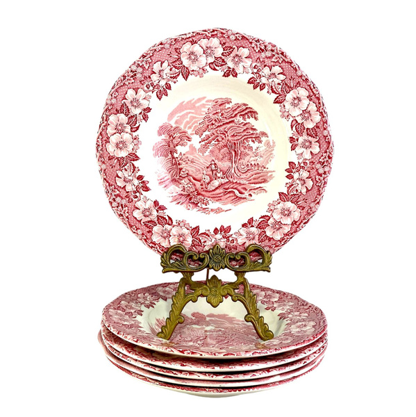Тарелки для первого Wedgwood, Woodland, красная посуда. Англия купить ...