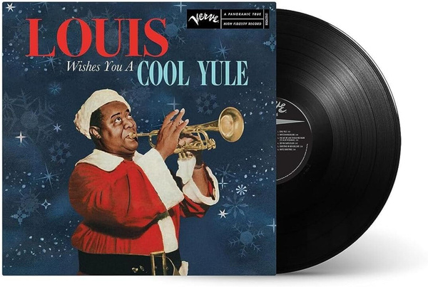 Louis Armstrong Louis Wishes You a Cool Yule Black Vinyl (LP ...
